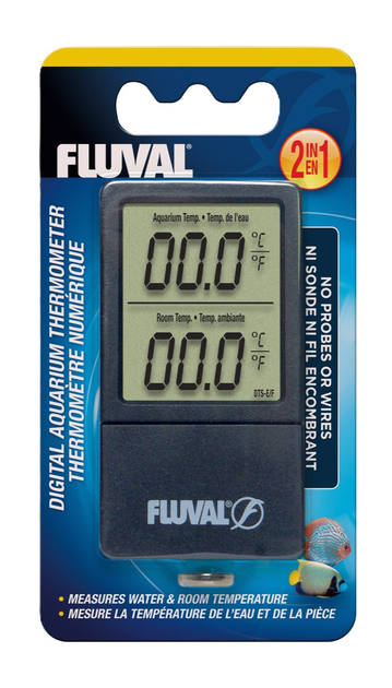 Cyfrowy termometr Fluval 2 in 1 (0015561111935) - obraz 1