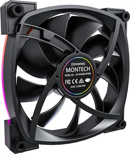 Вентилятор Montech RX140 PWM (RX140 PWM BLACK) - зображення 4