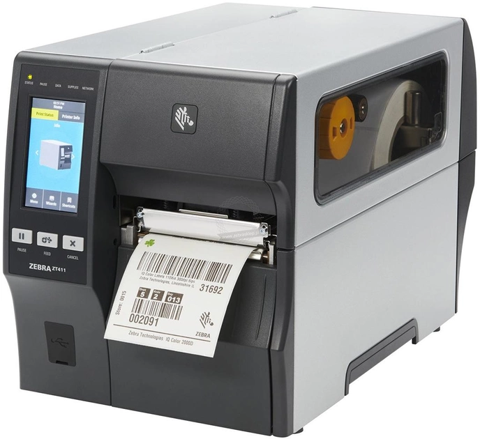 Принтер етикеток Zebra ZT411 RFID On-Metal (ZT41143-T0E00C0Z) - зображення 1