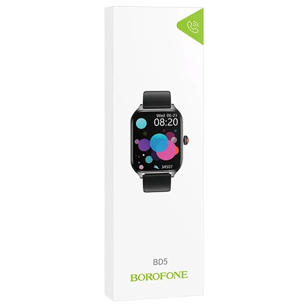 Смарт-годинник Borofone BD5 Black - Фото 5 Смарт-годинник Borofone BD5 Black - изображение 5