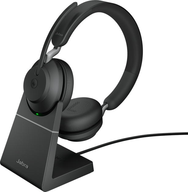 Słuchawki Jabra Evolve 2 65, Link380a MS Stereo Stand Black (26599-999-889) - obraz 5
