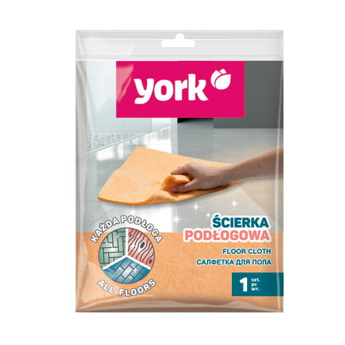 Серветка для підлоги віскозна YORK, 50х58 см - зображення 4