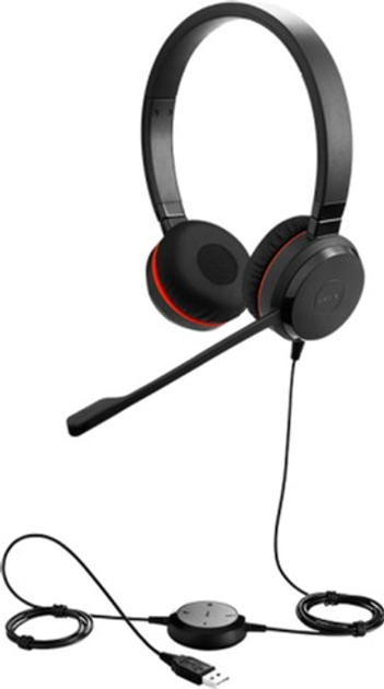 Słuchawki Jabra Evolve 30 II UC Stereo Black (5399-829-309) - obraz 2