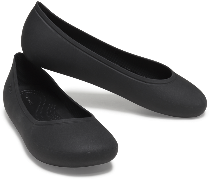 Женские балетки CROCS BROOKLYN FLAT W 41 Черные 209384 - Фото 1 Женские балетки CROCS BROOKLYN FLAT W 41 Черные 209384 - изображение 1