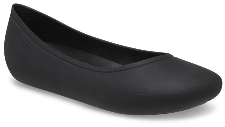 Женские балетки CROCS BROOKLYN FLAT W 41 Черные 209384 - Фото 3 Женские балетки CROCS BROOKLYN FLAT W 41 Черные 209384 - изображение 3