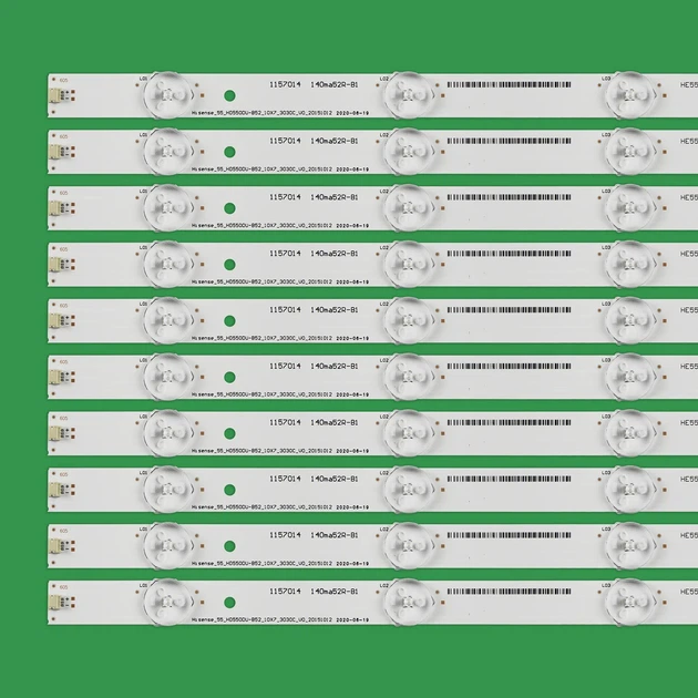 LED підсвітка TV 55" HISENSE_55_HD550DU-B52_10X7_3030C V0_20151012 HD500DU-B52 RSAG7.820.6723 ROH 10шт. - Фото 2 LED підсвітка TV 55" HISENSE_55_HD550DU-B52_10X7_3030C V0_20151012 HD500DU-B52 RSAG7.820.6723 ROH 10шт. - изображение 2
