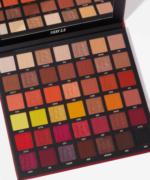 Палетка теней для век Fiery 2.0 Colour Palette 42 Beauty Bay (1183) - Фото 4 Палетка теней для век Fiery 2.0 Colour Palette 42 Beauty Bay (1183) - изображение 4
