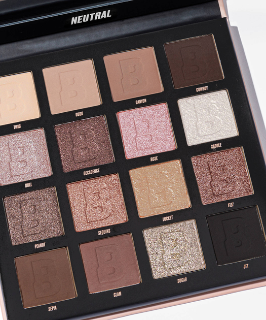 Палетка теней для век Neutral 16 Colour Palette Beauty Bay (18745) - изображение 2