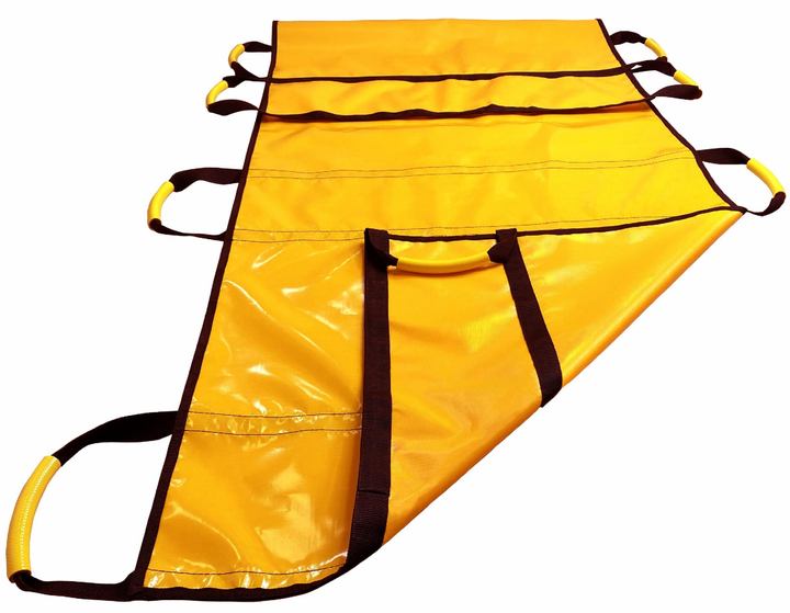Носилки медицинские бескаркасные, тип FMA 9 (TARPAULIN 450), желтые - изображение 1