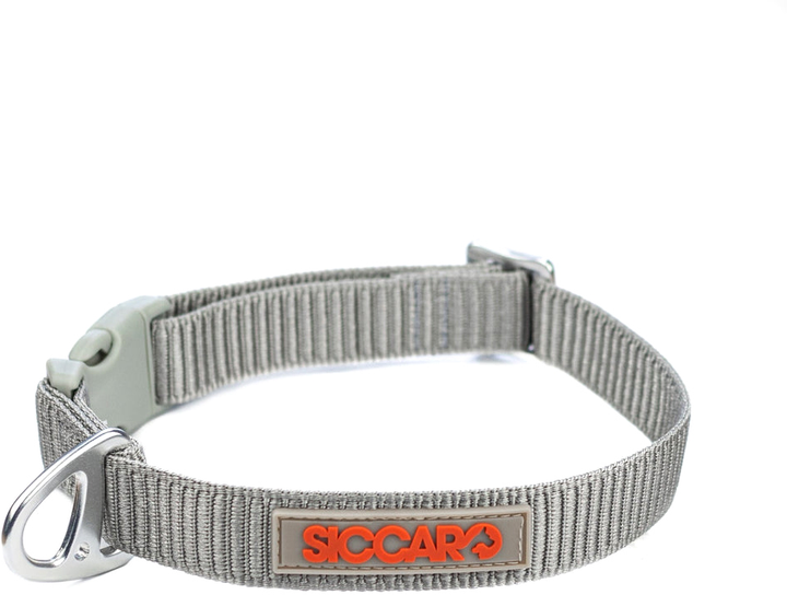 Obroża dla psów Siccaro Sealines M 36 - 51 cm Silver (5712033002665) - obraz 1