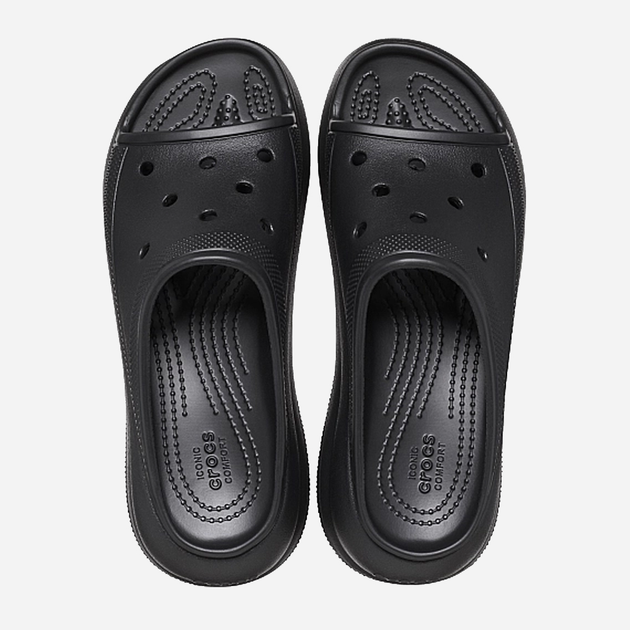 Klapki męskie Crocs Mellow Recovery 208731-001 41-42 (M8/W10) 26 cm Czarne (196265368624) - obraz 3
