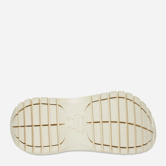 Жіночі крокси Crocs Mega Crush 207988-2Y2 38-39 (M6/W8) 24 cм Бежеві (196265104161) - зображення 5