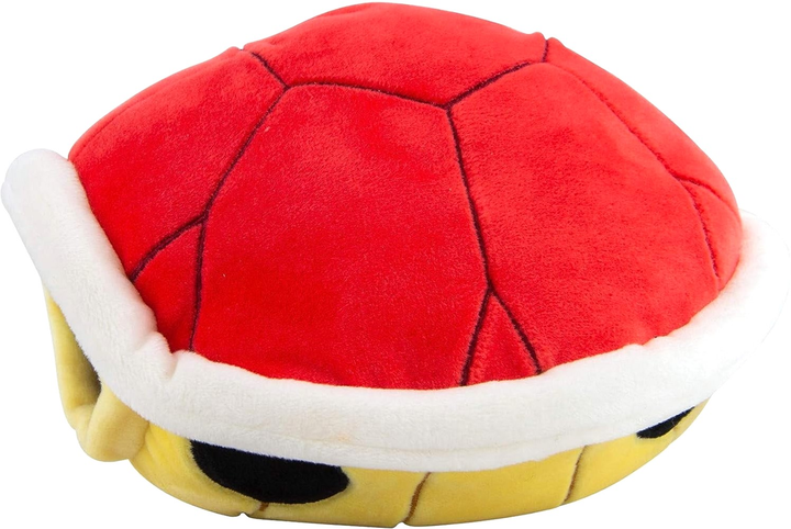 М'яка іграшка Tomy Mocchi Mario Kart Red Shell Game Style Plush 19 см (053941129590) - зображення 1