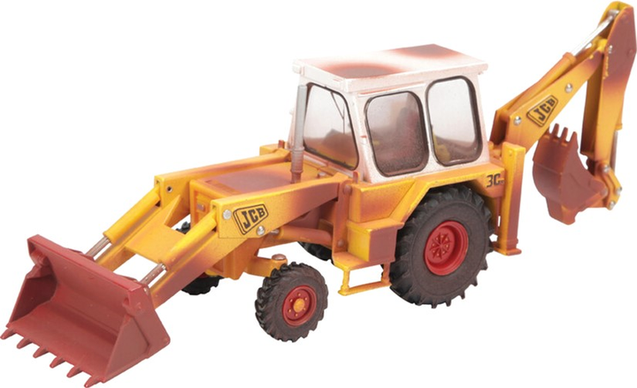 Koparka Tomy Britains zardzewiała JCB 3CMarkIII (036881432807) - obraz 2