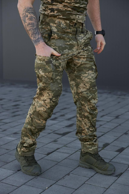 Тактические брюки мужские MM14 Twill весна-лето пиксель размер 36-34 - зображення 1