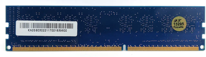 Оперативная память для ПК Nanya 2GB DDR3 1333Mhz (NT2GC64B88B0NF-CG) g1 - изображение 3