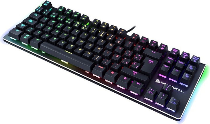 Игровая клавиатура Newskill Serike TKL Brown Switch Черная - изображение 4