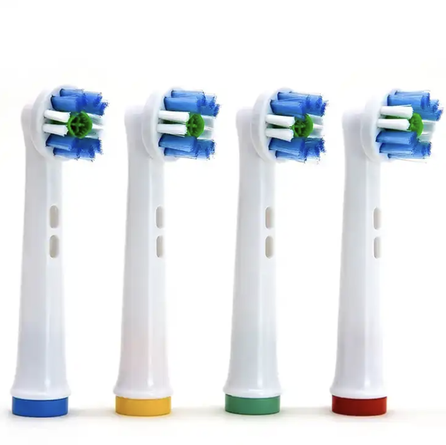 Насадки EB18-X для Oral B 3d white сменные 4 шт для электрической зубной щетки орал би - изображение 8