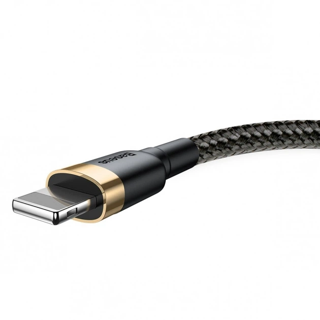 Кабель Baseus Cafule для iPhone iPad Lightning 1.5A 2M (CALKLF-CV1) - зображення 2