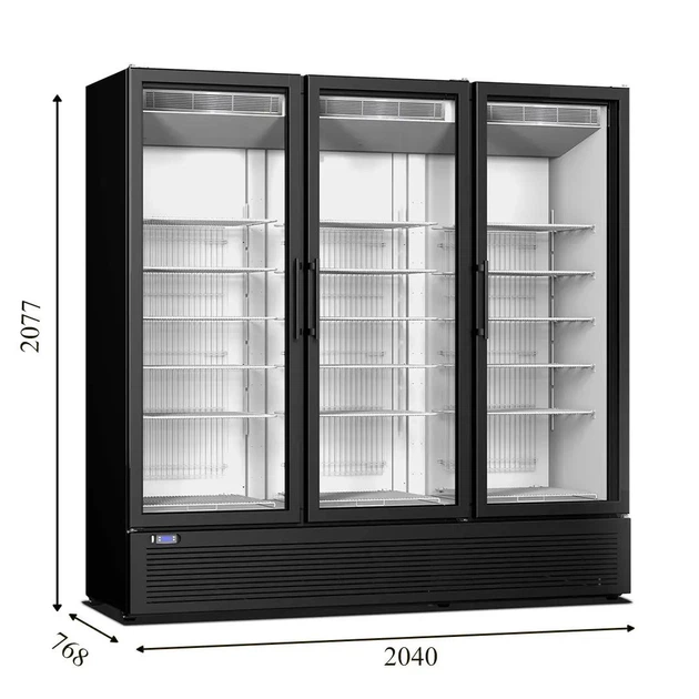 Холодильный шкаф CR 2000 белый внутри CRYSTAL S.A. Греция - изображение 2