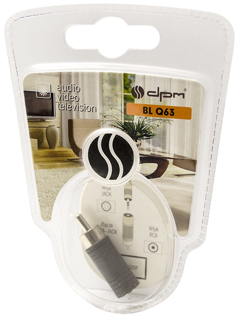 Adapter DMP CINCH - mini Jack BLQ63 (5906881197592) - obraz 3