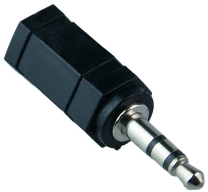 Adapter DMP mini Jack - gniazdo micro Jack BLQ67 (5906881197639) - obraz 1