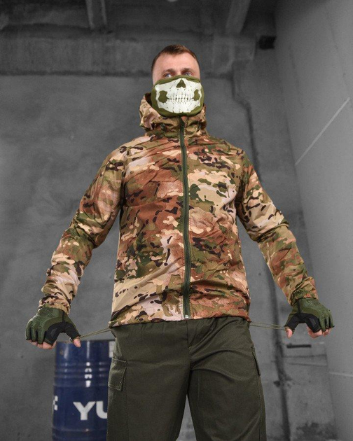 Тактична чоловіча куртка дощовик XL мультикам (17009) - зображення 2