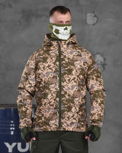 Тактическая мужская куртка дождевик XL пиксель (17077) - изображение 1