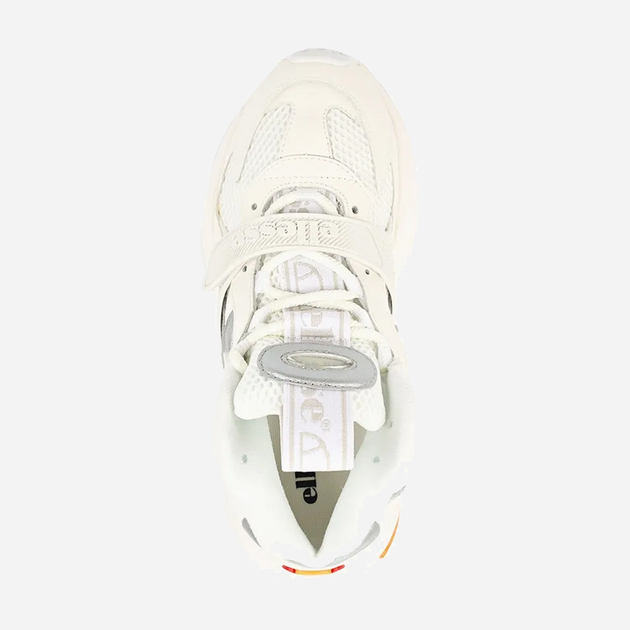 Sneakersy damskie na wysokiej platformie za kostkę Ellesse 61367901 38 Białe (5034856856820) - obraz 4