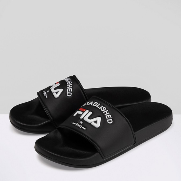 Чоловічі шльопанці Fila Baywalk '23 Slipper FFM0221-80010 45 (11.5US) 29.5 см Чорні (8719477757509) - зображення 2