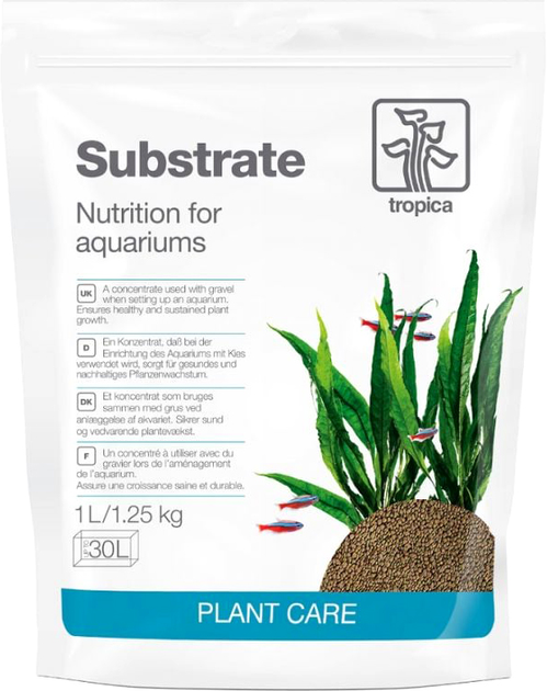 Podłoże do akwarium dla wzrostu roślin Tropica Plant Growth Substrate 1 l (5703249612007) - obraz 1