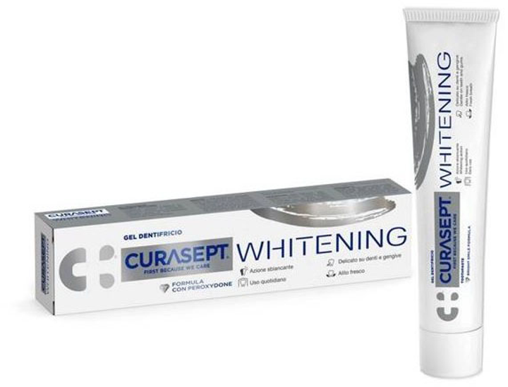 Відбілююча зубна паста CURASEPT Whitening Dentifricio 75 мл (8056746072117) - зображення 1