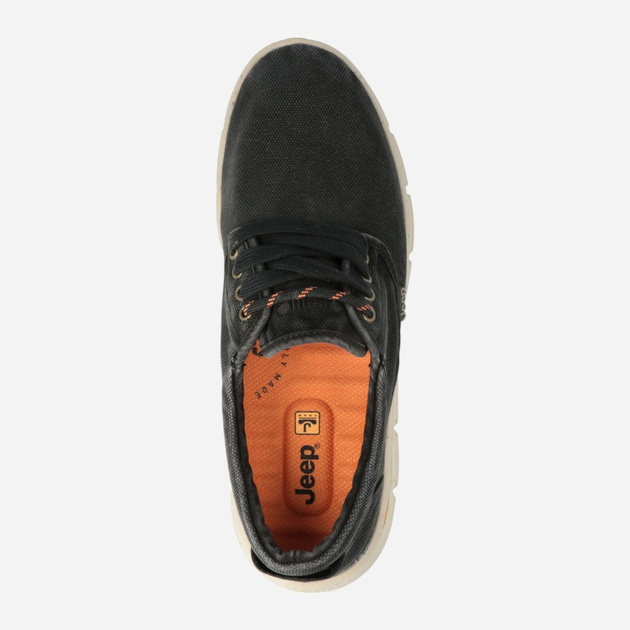 Buty sportowe męskie Jeep JM41030A-062 46 (12UK) 30.6 cm Czarne (8055304804504) - obraz 4