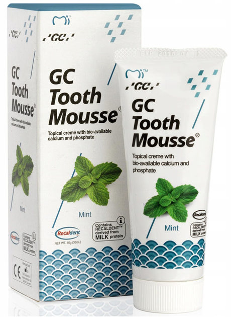 Крем для зубів GC Tooth Mousse Mint 40 г (5900000001067) - зображення 1