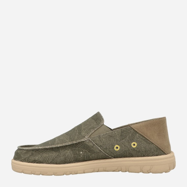 Mokasyny męskie Jeep JM41052A-127 42 (8UK) 28 cm Khaki (8055304806560) - obraz 3