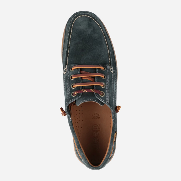 Buty żeglarskie męskie Jeep JM41100A-016 46 (12UK) 30.6 cm Granatowe (8055304807444) - obraz 4