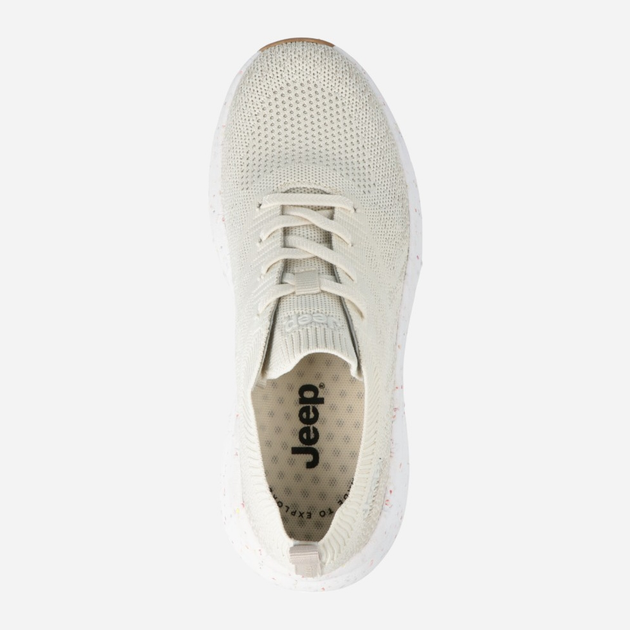Buty sportowe damskie Jeep JL41670A-023 40 (7UK) 26.6 cm Mleczne (8055304803224) - obraz 4