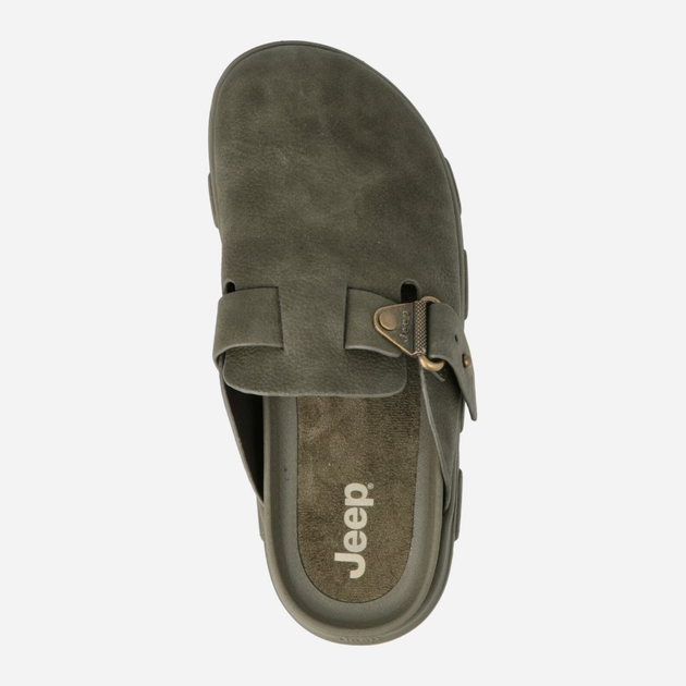 Chodaki męskie Jeep JL41614A-020 38 (5UK) 25.25 cm Khaki (8055304802784) - obraz 4