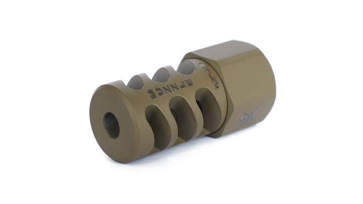 ДГК XGUN Muzzle .223 різьба 1/2"-28 Coyote - Фото 3 ДГК XGUN Muzzle .223 різьба 1/2"-28 Coyote - зображення 3
