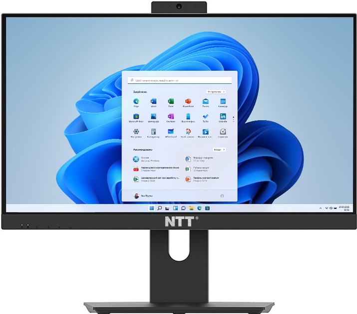 Моноблок NTT AiO 23.8 (ZKQ-i3T24-P01H) Black - зображення 1