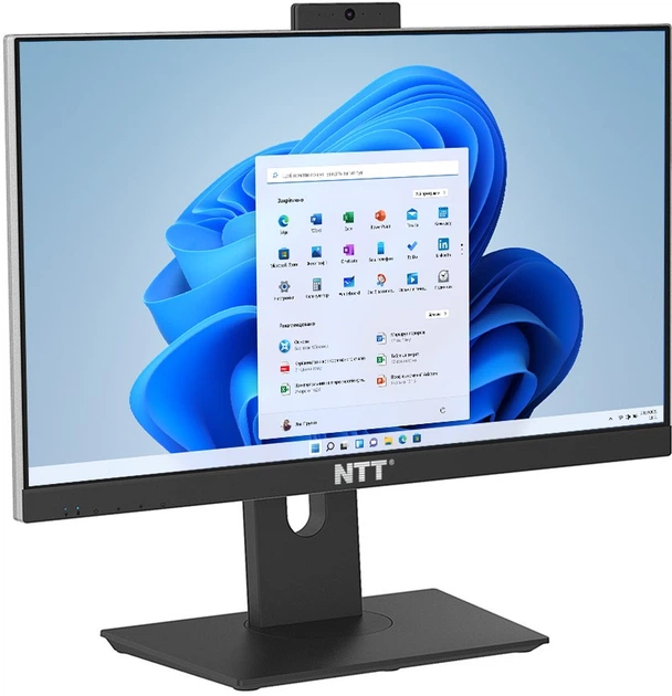 Моноблок NTT AiO 23.8 (ZKQ-i3T24-P02H) Black - зображення 2