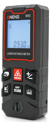 Лазерный дальномер Aneng AN-B80 до 80 м (YT32189) - изображение 2