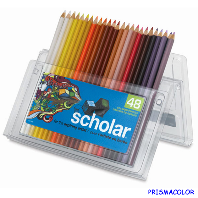 Ученические цветные карандаши Prismacolor Scholar Art 48 цветов - Фото 2 Ученические цветные карандаши Prismacolor Scholar Art 48 цветов - зображення 2