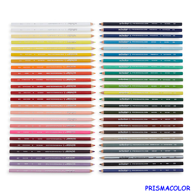 Ученические цветные карандаши Prismacolor Scholar Art 48 цветов - Фото 3 Ученические цветные карандаши Prismacolor Scholar Art 48 цветов - зображення 3