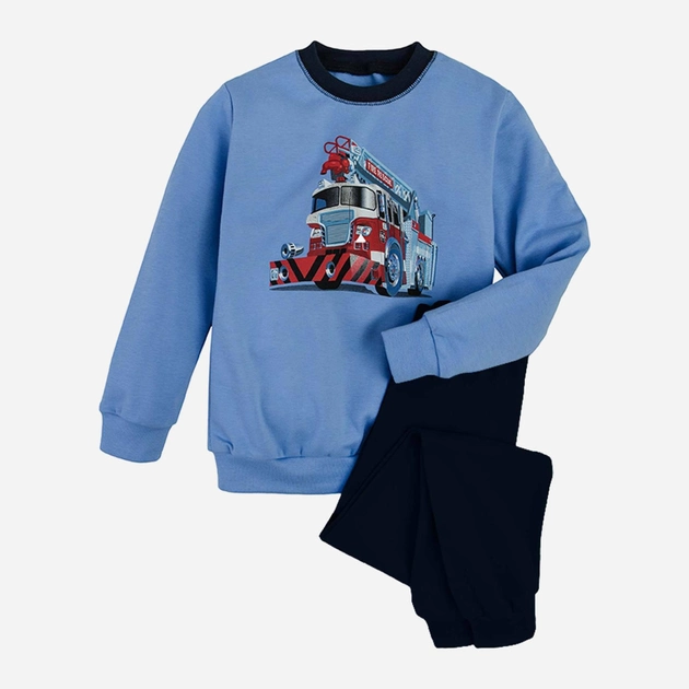 Piżama dziecięca dla chłopca Tup Tup P211CH-3200 92 cm Niebieska (5901845257459) - obraz 1