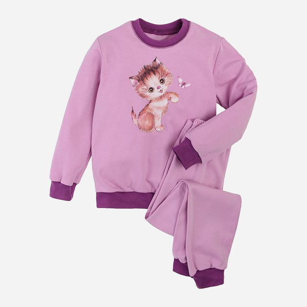 Дитяча піжама для дівчинки Tup Tup P210DZ-7800 122 см Фіолетова (5901845257442) - зображення 1