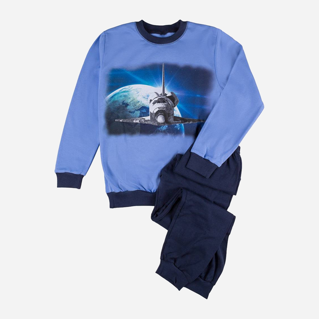 Piżama dziecięca dla chłopca Tup Tup P215CH-3200 134 cm Niebieska (5901845291781) - obraz 1