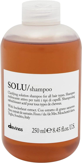 Szampon do oczyszczania włosów Davines Solu 250 ml (8004608280477) - obraz 1