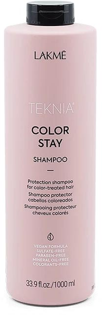 Szampon dla farbowanych włosów Lakme Teknia Color Stay 1000 ml (8429421475419) - obraz 1