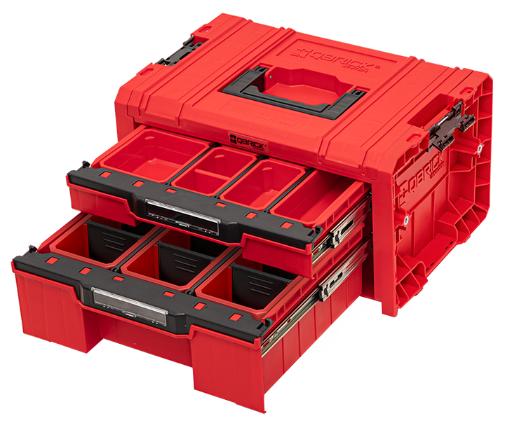 Ящик для инструментов Qbrick System PRO Drawer 2 Toolbox 2.0 Expert RED (5901238257486) - Фото 2 Ящик для инструментов Qbrick System PRO Drawer 2 Toolbox 2.0 Expert RED (5901238257486) - изображение 2